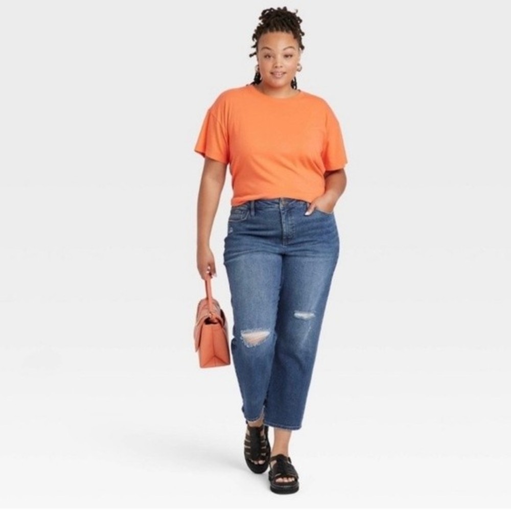 Ava & Viv High Rise Blue Jeans